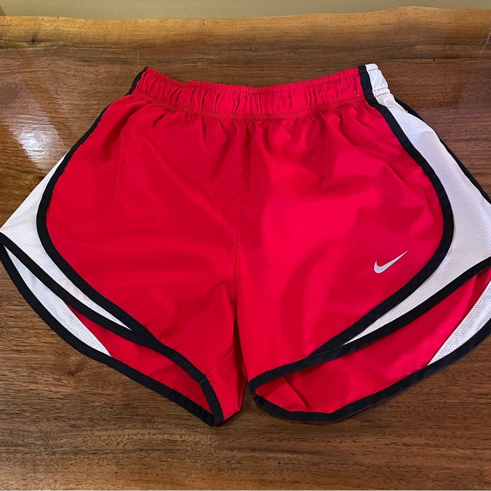 Nike Women's Red Running Shorts Size Small EUC!